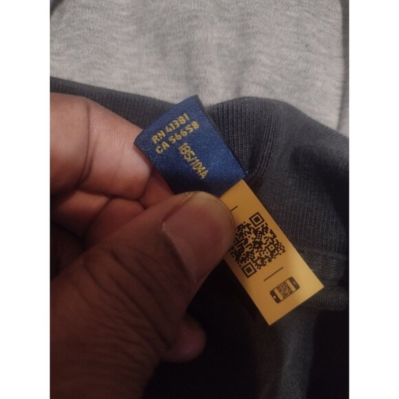 Polo Ralph Lauren Polo Shirt Men's Classic Fit XL Gray Black White Colorblock - Picture 9 of 12